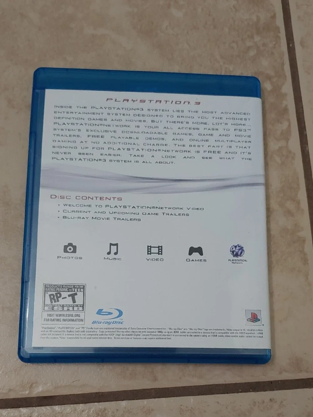 Sony ps3 play